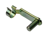 Pasador de horquilla del cable del embrague. Porsche 911/912 1965-86 - 99916600102 - URO-011850, 911831-000, 1670250500 Pasador de horquilla del cable del embrague. Porsche 911/912 1965-86 - 99916600102 - URO-011850, 911831-000, 1670250500