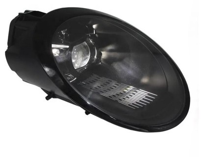 Headlamps Black Edition Dual Projector Halogen 992 style lights Porsche 997.2 LHD - 99763115703, 99763115704, 99763115707, 99763115708, 99763115803, 99763115804, 99763115807, 99763115808 - 99722P9501/2LL-LHD