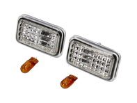 Side repeaters square crystal. Porsche 944 /924/ 968/ 993/ 964/ 911 - 4A0949101 Side repeaters square crystal. Porsche 944 /924/ 968/ 993/ 964/ 911 - 4A0949101