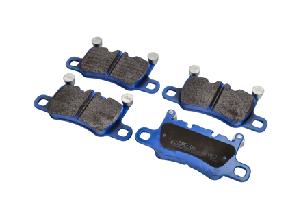 EBC 蓝色刹车片“街道和赛道”后部。保时捷 991 GT3 / 涡轮增压 / Cayman GT4 - 99135294883 - DP52207NDX