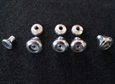 Aluminium switch pull buttons (Set of 5)  Porsche 911 1965-73 - 91161820030, 130