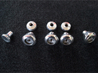 Aluminium switch pull buttons (Set of 5) Porsche 911 1965-73 - 91161820030, 130 Aluminium switch pull buttons (Set of 5) Porsche 911 1965-73 - 91161820030, 130