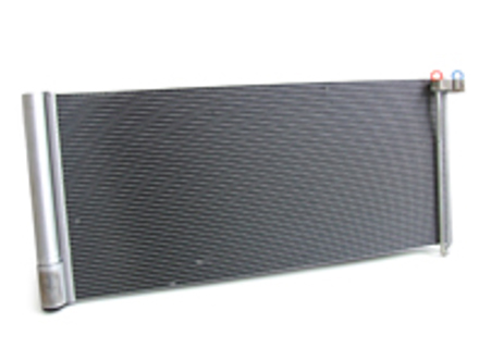 Radiator air conditioning (air con) condenser. Porsche 970 Panamera - 97057311100, 97057311101, 350331, 8FC 351302754 - AC425000S