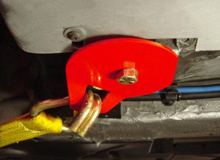 Rennline Tie Down / Jack Plate FRONT . Porsche 991 / 981 Boxster / 981 Cayman - E36