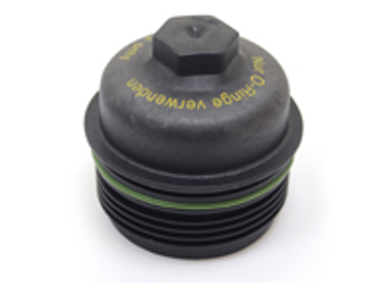 Tapa de la carcasa del filtro de aceite. Porsche 957 Cayenne / 958 Cayenne / Macan / 970 Panamera - 95510712200