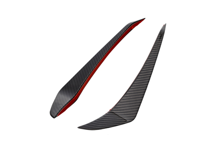 前保险杠鸭翼套件。保时捷 991.1 涡轮增压