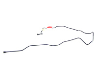 Air line, front fuel system. Porsche 996 - 99620135100 Air line, front fuel system. Porsche 996 - 99620135100
