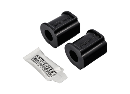 Rear anti roll bar polyurethane bushes 19mm for Porsche 964 / 993 / 968 / 944 Powerflex Black Series - PFF57209-19, PFF57-209-19BLK, 96433379200