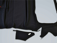 Cabriolet roof headliner for cars with PVC rear window. Porsche 996 1997 to 2001 - 99656108500/1, 99656108500, 99656108500A20