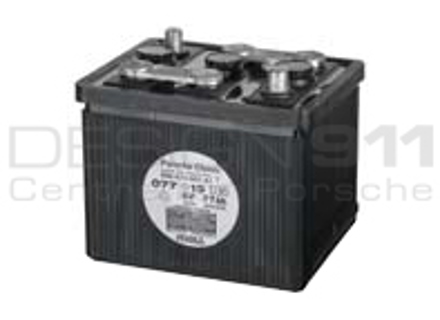 Car Battery 6V 77AH. Porsche 356 1950-65 - 90061100191, 90061100190