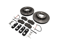 FRONT Brake Pads and Brake Disc Package Porsche 997 C2S Brembo - 99635140904, 99635140903, 99635141004, 99635141003, 99635194913, 99761275701, 99761267801, 99635108901, 99635195911