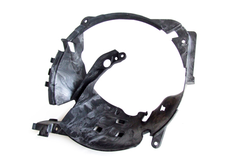 Cowling for Water Radiator. Porsche 991.2 / 982 Boxster / 982C Cayman - 9P1121333, 9P1121334 - 9P1 121 333, 9P1 121 334