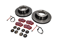 Brake Disc Package with EBC Sport Brake Pads Porsche 996 Turbo - 99635240104BRE, DP31208C, 99661236501, 99635208600, 99635208602, 1663201107, 99635240103, 99635240104, 99635240105, 99635293903, 98635293910, 98635293911, 99635293900, 99635293902, 99661236500, 96435209600 Brake Disc Package with EBC Sport Brake Pads Porsche 996 Turbo - 99635240104BRE, DP31208C, 99661236501, 99635208600, 99635208602, 1663201107, 99635240103, 99635240104, 99635240105, 99635293903, 98635293910, 98635293911, 99635293900, 99635293902, 99661236500, 96435209600
