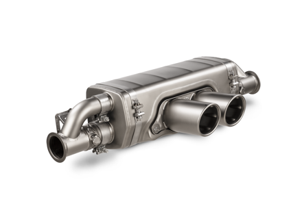 Akrapovic Slip-On Race Line (Titanium). Porsche 911 (992.1) GT3 / GT3 Touring / GT3 RS / S/T - S-PO/TI/23, 9GT251052F, 9GT251052G, 9GT251052J, 9GT251052D, 9GT251052K, 9GT251052H - S-PO/TI/23