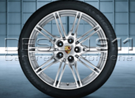 21' Cayenne SportEdition lichtmetalen velgen en banden origineel Porsche - 95804460251, 95804460212, 95804460211, 95804460252