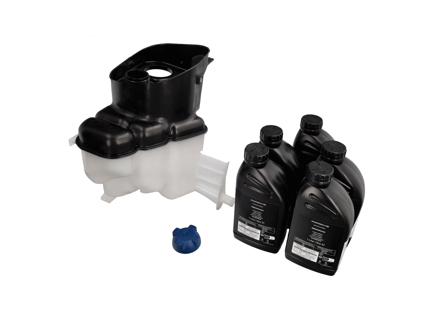 Kit de vase d'expansion pour liquide de refroidissement moteur. Porsche 986 Boxster / 987.1 Boxster 1997-2006 - 99610614708, 99610614703, 99610614704, 99610614705, 99610614706, 99610614707