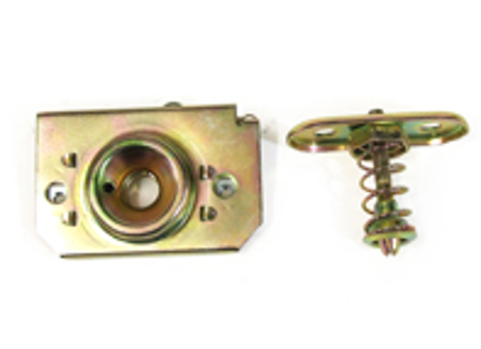 Komplette Schlossbaugruppe für die Heckklappe. Porsche 911 1965-89 - 93051205999, 93051205200, 90151205200, 90151205200 - OBP11.1.127, OBP111127