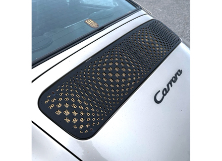 911 Deck Grill, Pasha Pattern. Porsche 911 1965-73 - 91155904100, 91155904102