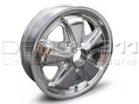 15' Ultralite Chrome Fuchs Style Alloy Wheels 4.5J ET42 For Porsche Car - MX145015PO 15' Ultralite Chrome Fuchs Style Alloy Wheels 4.5J ET42 For Porsche Car - MX145015PO