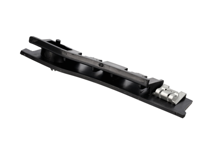 Dorpelplaatbeugel, voor. Porsche 981 Boxster / Cayman / Boxster Spyder / Cayman GT4 2012-16 - 98150476, 98150476300, 98150476400