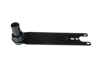Spring plate in black - closed type for Porsche 356 / 356A / 356B - 64434104, 64434105 Spring plate in black - closed type for Porsche 356 / 356A / 356B - 64434104, 64434105