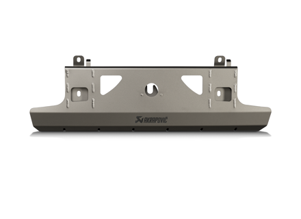 Couvercle isolant Akrapovic (titane) pour lèvre d'origine. Porsche 911 (992.1) Turbo / Turbo S / Sport Classic - P-X277 - P-X277