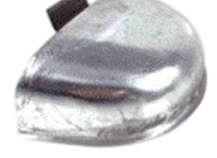 Tunnelinspektionsdeckel Aluminium. Porsche 356A T2 - 64450473001 - PRS47