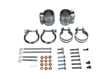 Exhaust Fitting Kit Rear Silencers. Porsche (911) 996 C2 /C4 / C4S - 99611110800, 99611122002, 99951108700