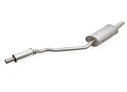 Silenciador trasero de escape. Porsche 924