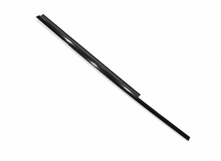 Moulding for door exterior, Black. Porsche 911 Coupe 1980-86 - 9115314310070K, 9115314320070K - BP PS8404B, BP PS8403B