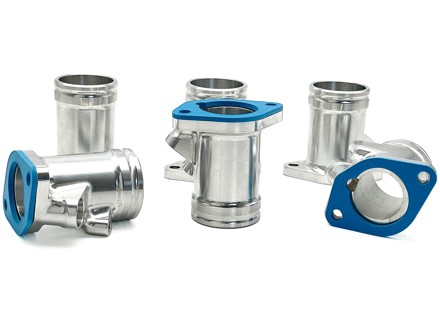 Guida del collettore di aspirazione dell'aria dal 911 al 964, alluminio billet con guarnizioni del collettore. Porsche 911 - 93011045900