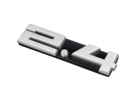 Badge '2.4' per griglia di aerazione posteriore. Porsche 911 del 1972 - 91155901500, 91155901502