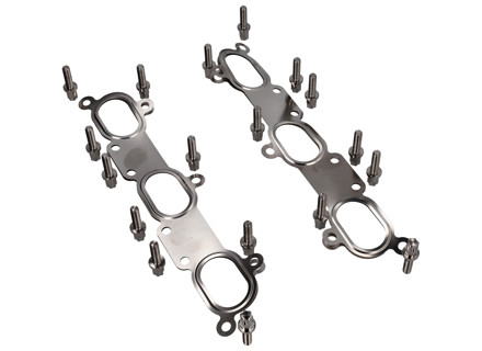 Exhaust manifold gasket bolt kit. Porsche 997 GT3 - 99907358901, 90037822701, 90037813100