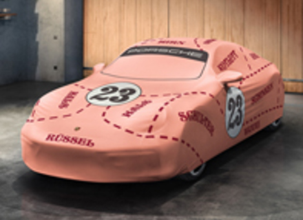 Car Cover Indoor OE, with Pink Pig design. Porsche 992 (911) - 99204401215 Car Cover Indoor OE, with Pink Pig design. Porsche 992 (911) - 99204401215