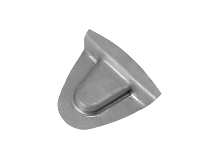 Keilaufnahmeplatte für Türschlosspfosten. Porsche 356A T2 1957-58 - 64450204100, 64450204200, 35651228, 35651228A, 356 51227, 356 51227A, 356 51228, 356 51228A - PP128SP, P128SP