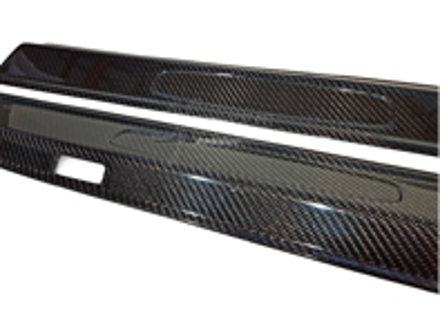 Door sills trims, carbon fibre. Porsche 991 Turbo / Turbo S / GT3 - 991555304271, 991555303271, 99155575304, 99155575307 - SF/C/991555303271/PL, SF/C/991555303271/TW, SF/C/991555304271/PL, SF/C/991555304271/TW