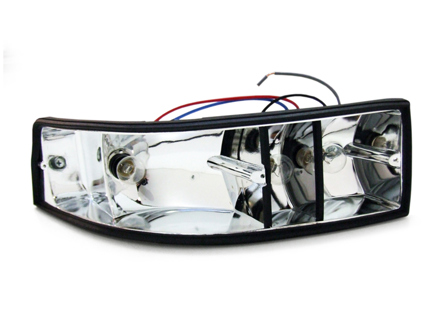 Knipperlichthuis achterzijde (kunststof). Porsche 911 1969-89 - 91163193900, 91163194000 - 15970/S, 15970/D, 1695350670, 1695350680