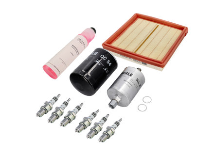 Kit tagliandi manutenzione per Porsche 911 1984-89 3.2L - Kit piccolo olio, filtri aria, candele, + altro - 91110095602, 93010776403, 92811025307, 93011039300, 90012311830, 99917015790, 00004400204