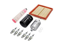 Kit d'entretien pour Porsche 911 1984-89 3.2L - Petit Kit Huile, Filtres à Air, Bougies, + Plus - 91110095602, 93010776403, 92811025307, 93011039300, 90012311830, 99917015790, 00004400204