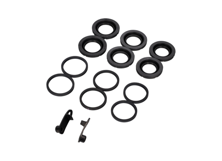 Kit di guarnizioni e parapolvere per pinze freno anteriori a 6 pistoncini. Porsche 718 Boxster / Cayman / 991 / 992 - 9P1698671, 9P1698671A, 9P1698671B - 230047