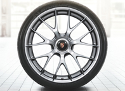 20'/21' 918 Spyder magnesium wheels & summer tyres Original Porsche - 91804460006