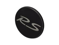 Centre wheel lock 'RS' cap badge, in Matt black. Porsche 991 GT2 RS / GT3 RS - 9P1601349JOK1, 99136120795