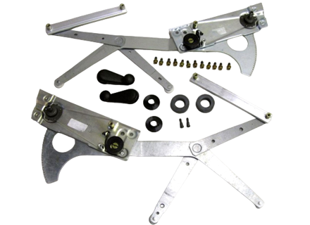 RS handmatige raamombouwset. Porsche 911 / 964 / 993 - 96454204100, 96454204200, 90154249521, 90155289120, 959542115013DL, 91154247500, 99921801601