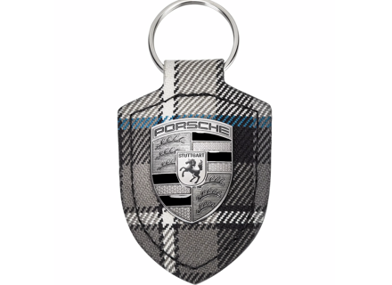 保时捷 Turbonite Crest 钥匙圈 - 50 年 Turbo 系列 - WAP0503690S50Y