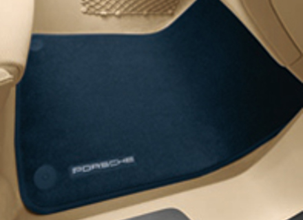 Floor Mats with Nubuck Edging. Porsche 970 Panamera MKI 2010 - LHD Cars
