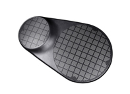 Griglia dell'altoparlante, in Satin Black. Porche 993 - 9935557770001C