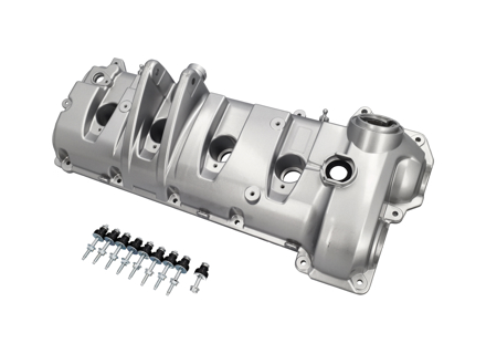 Engine valve cover. Porsche 970 Panamera V8 / 958 Cayenne V8 - 94810513522, 94810513521, 94810513520, 94810513620, 94810513621, 94810513622, 94810513623