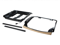 Seat bottom frame. Porsche 911 63-73 - 90152100922, 90152100925, 90152101022, 90152101025, 1689804080, 1689804070 - 1689804070, 1689804080