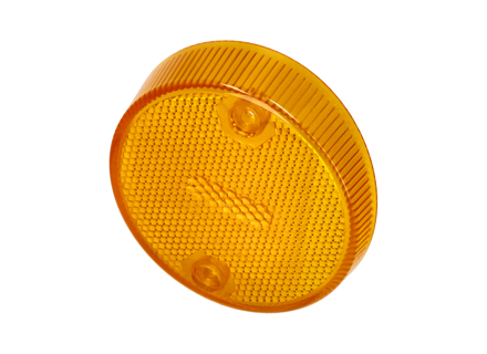 Side marker lamp lens, yellow. Porsche 914 - 91463194500, 91463194600 - 1696001870, 1696001880