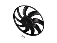 Elettroventilatore radiatore acqua, 400W. Porsche 95B Macan 2.0L - 9A795945516, 8K0959455K